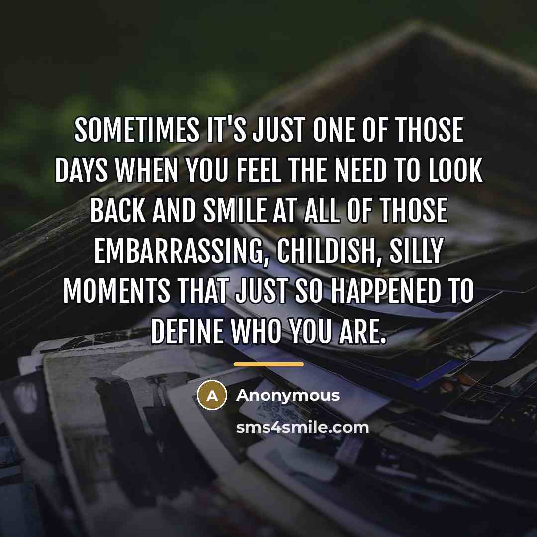 “Sometimes it's just one of those days when you feel…” quote by Anonymous