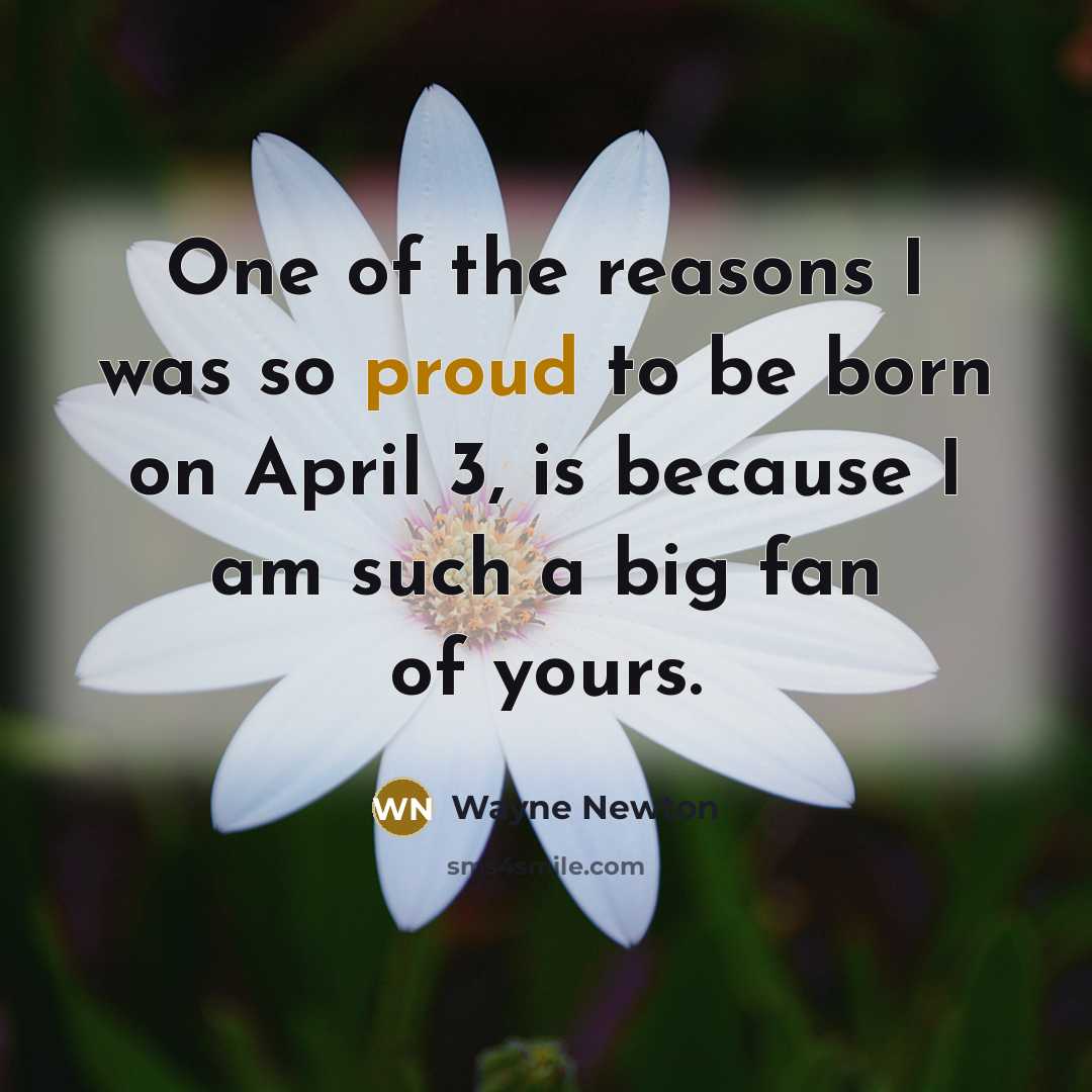 “One of the reasons I was so proud to be…” quote by Wayne Newton