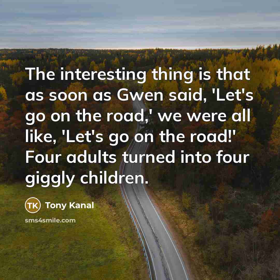 “The interesting thing is that as soon as Gwen said,…” quote by Tony Kanal