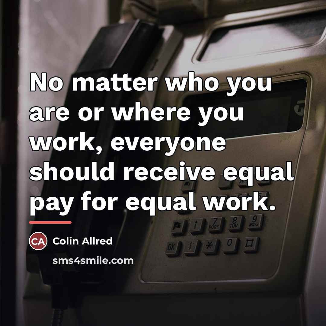 “No matter who you are or where you work, everyone…” quote by Colin Allred