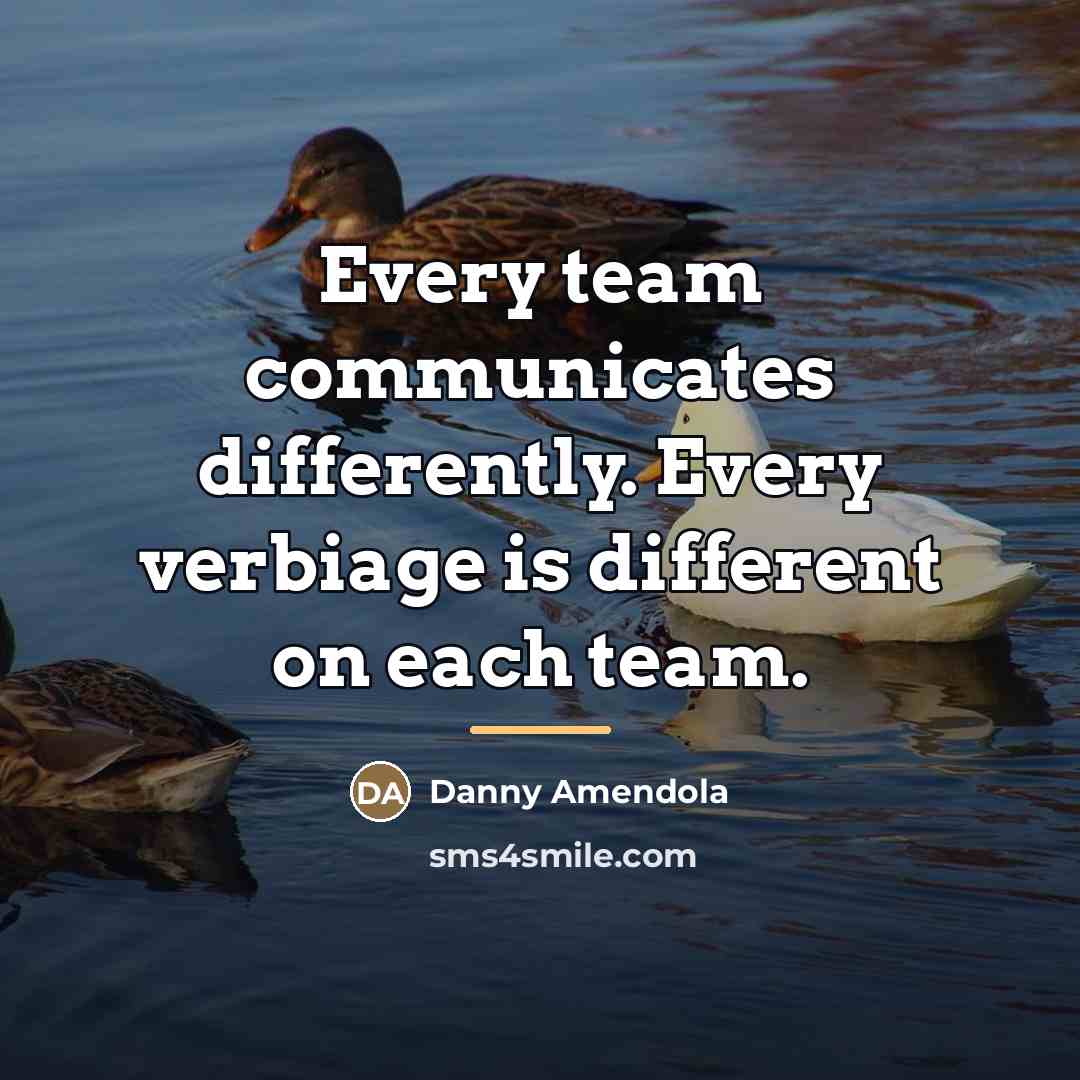 “Every team communicates differently. Every verbiage is different on each…” quote by Danny Amendola