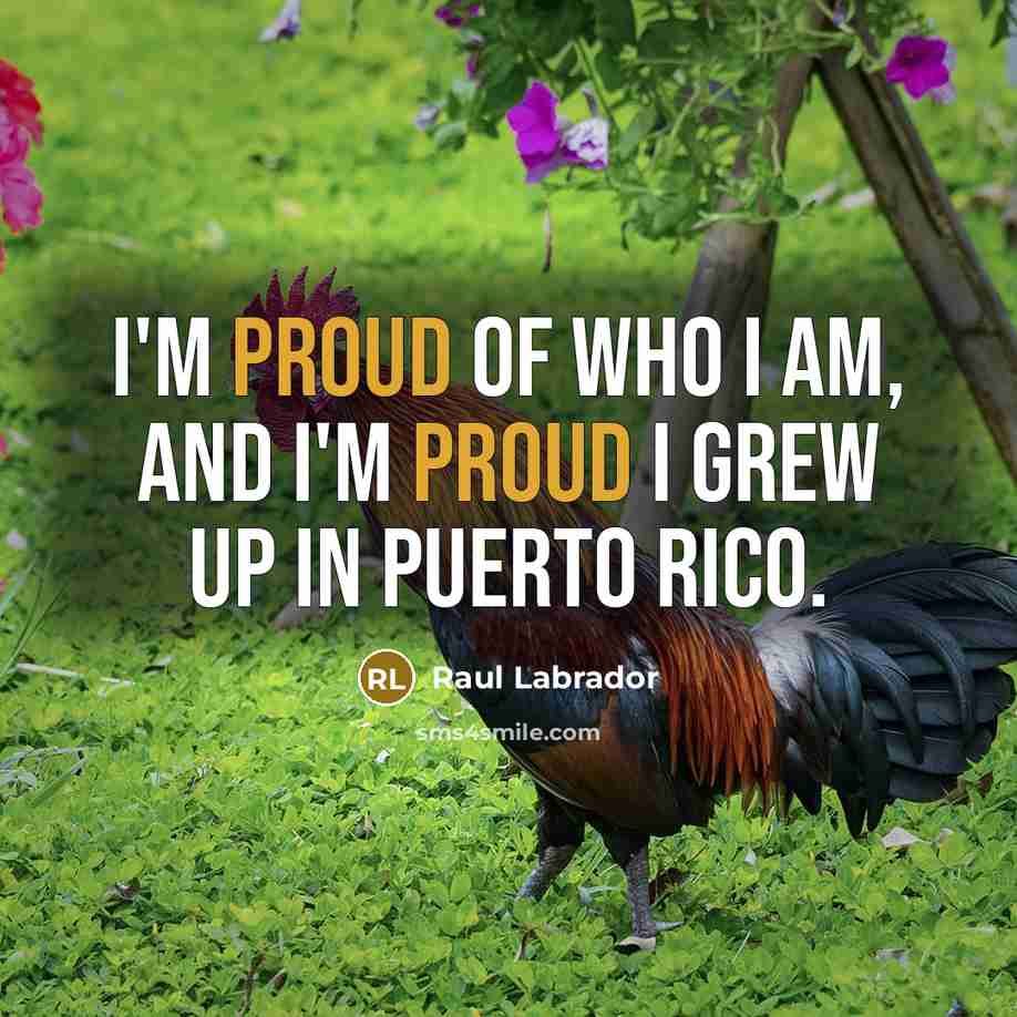“I'm proud of who I am, and I'm proud I…” quote by Raul Labrador