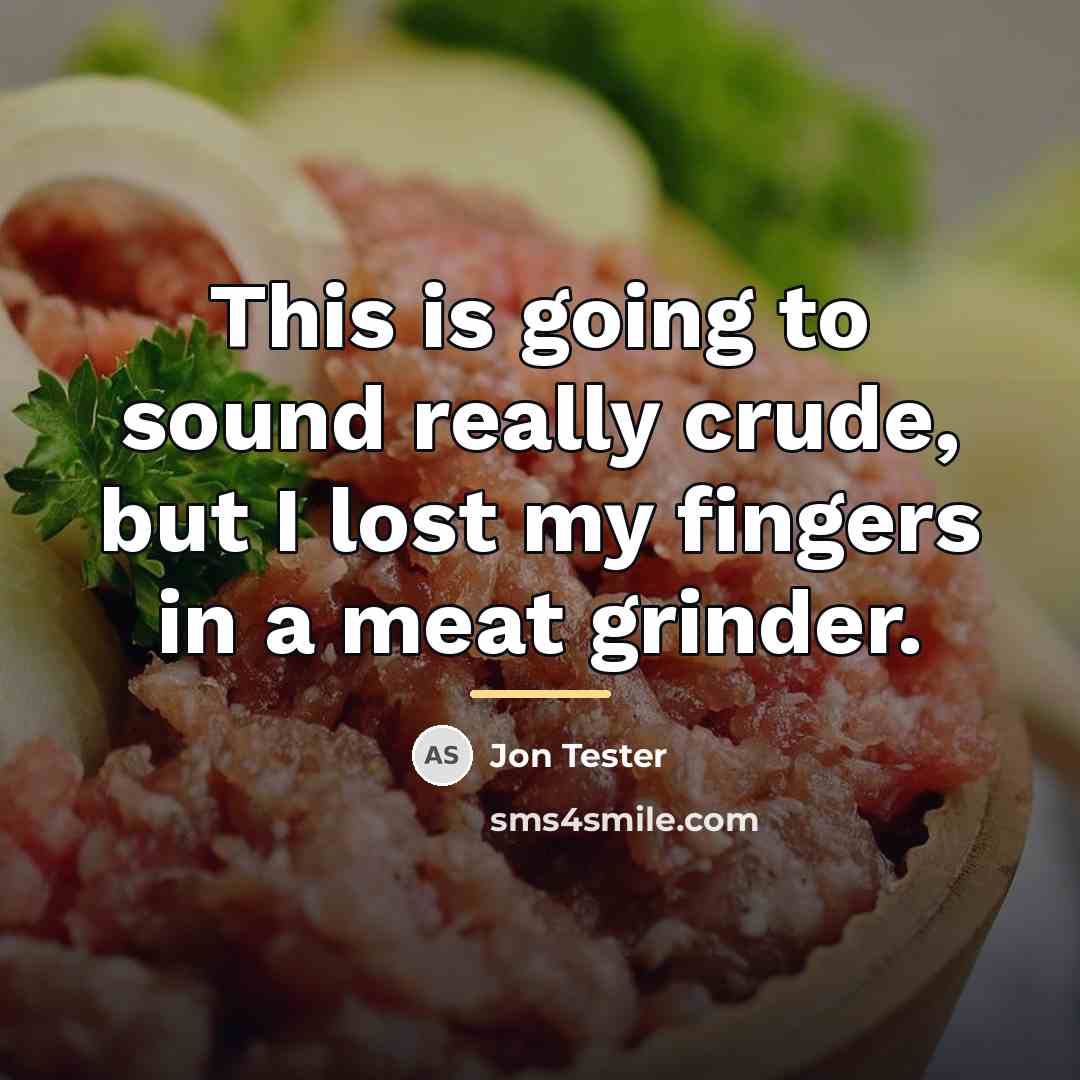 “This is going to sound really crude, but I lost…” quote by Jon Tester
