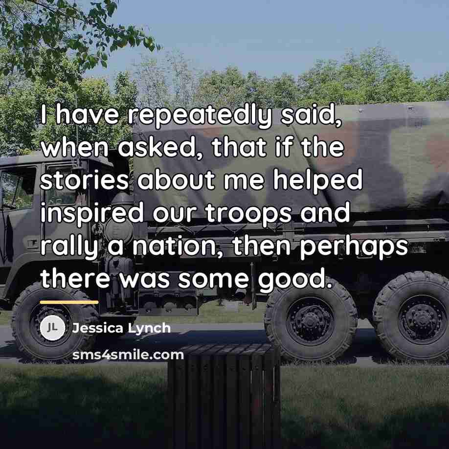 “I have repeatedly said, when asked, that if the stories…” quote by Jessica Lynch