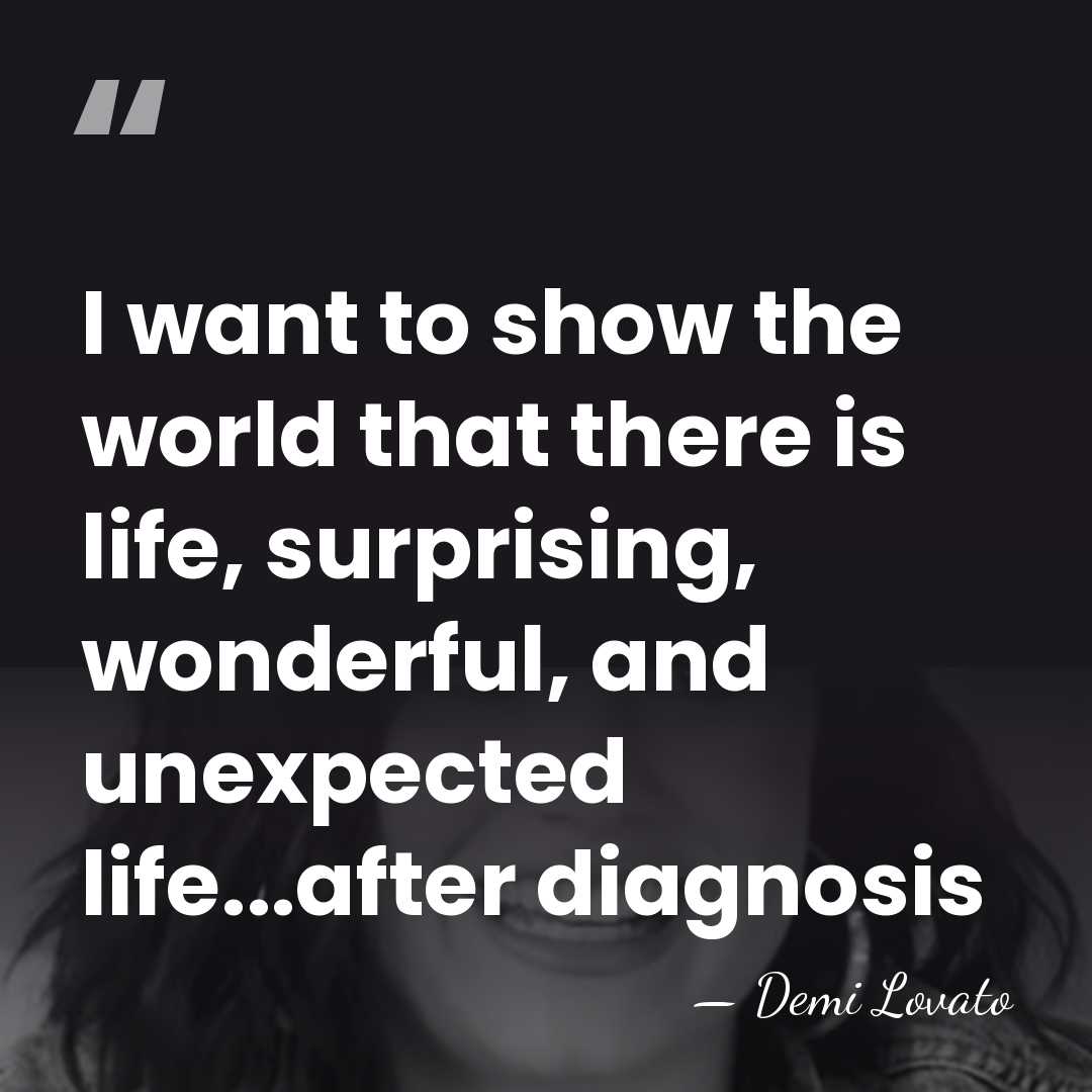 I want to show the world that there is life, surprising, wonderful,&hellip; - Demi Lovato