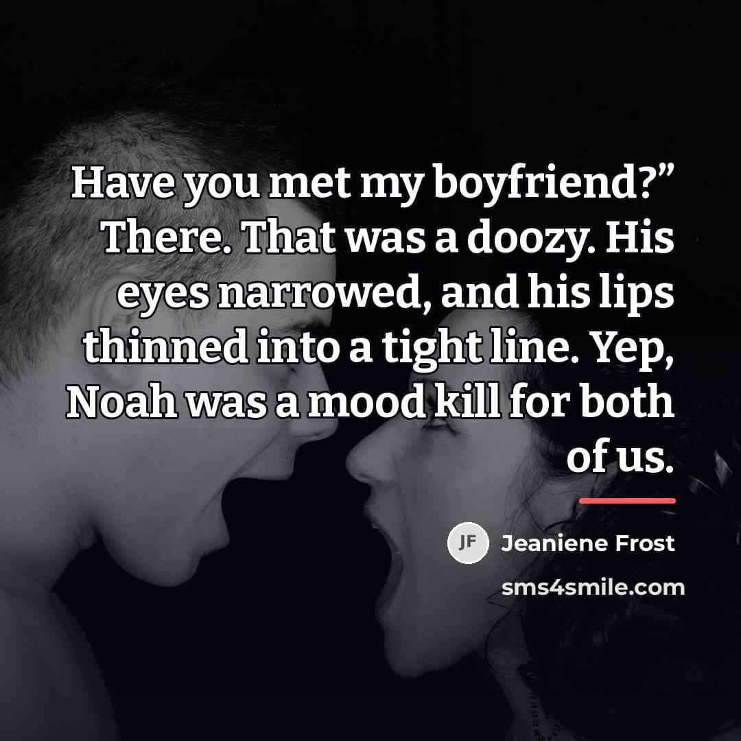 “Have you met my boyfriend?” There. That was a doozy.…” quote by Jeaniene Frost