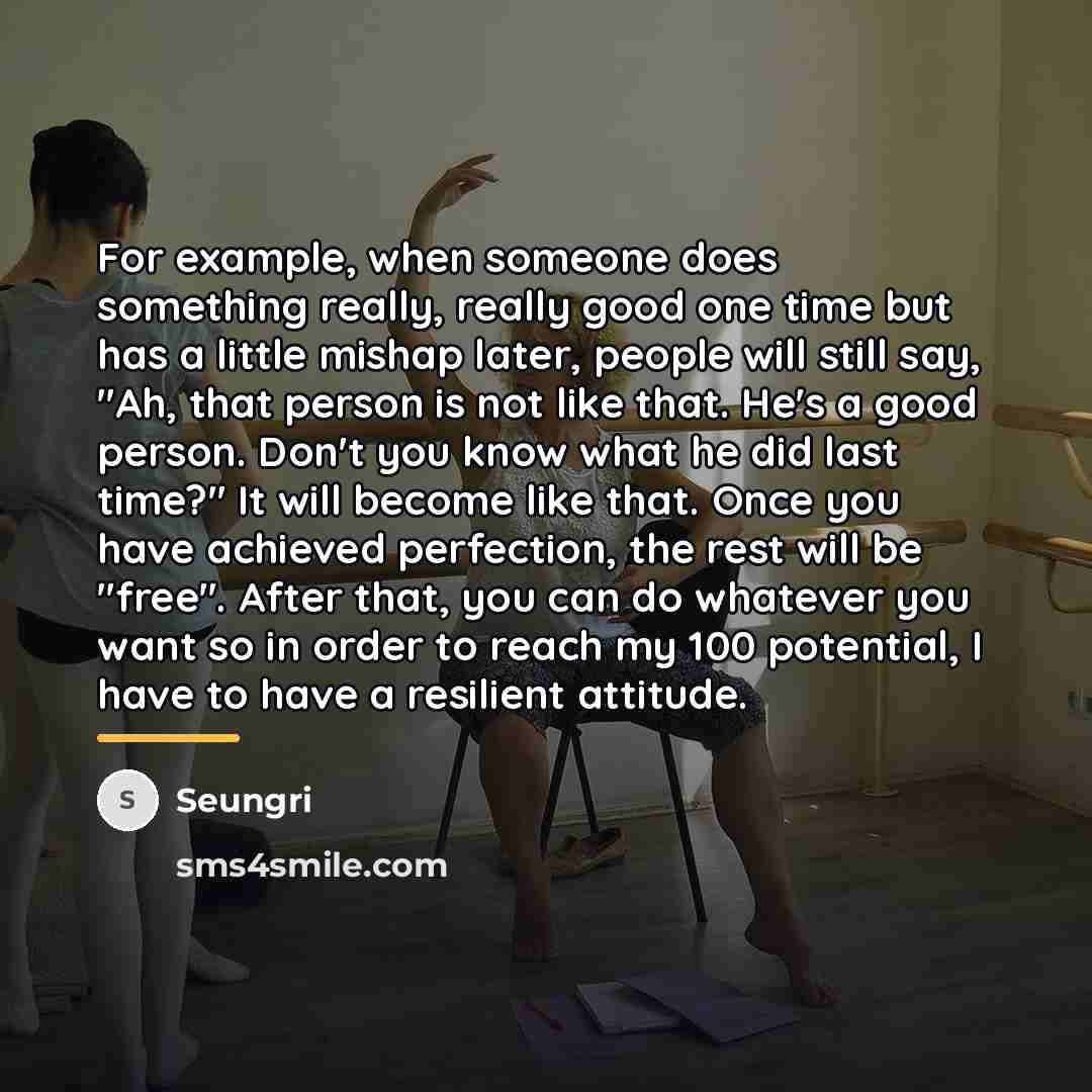 “For example, when someone does something really, really good one…” quote by Seungri