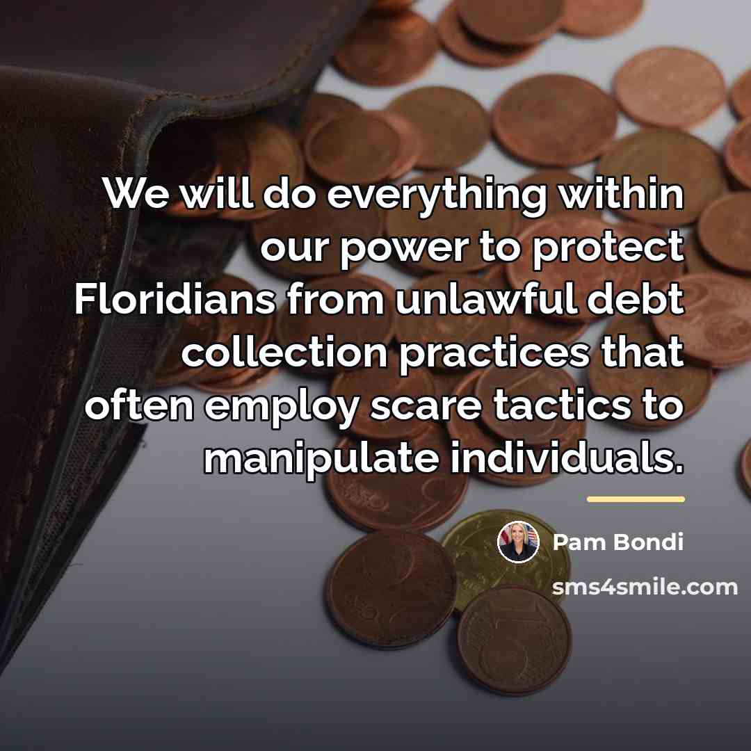 “We will do everything within our power to protect Floridians…” quote by Pam Bondi