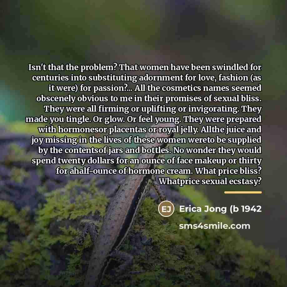 “Isn't that the problem? That women have been swindled for…” quote by Anonymous