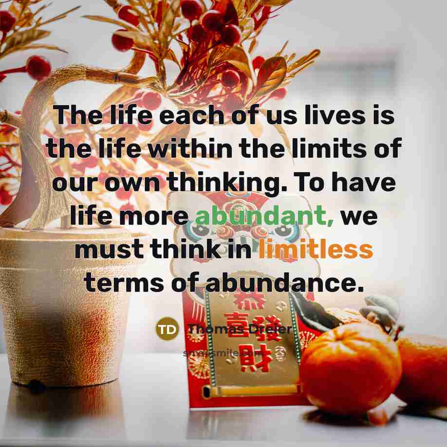 “The life each of us lives is the life within…” quote by Thomas Dreier