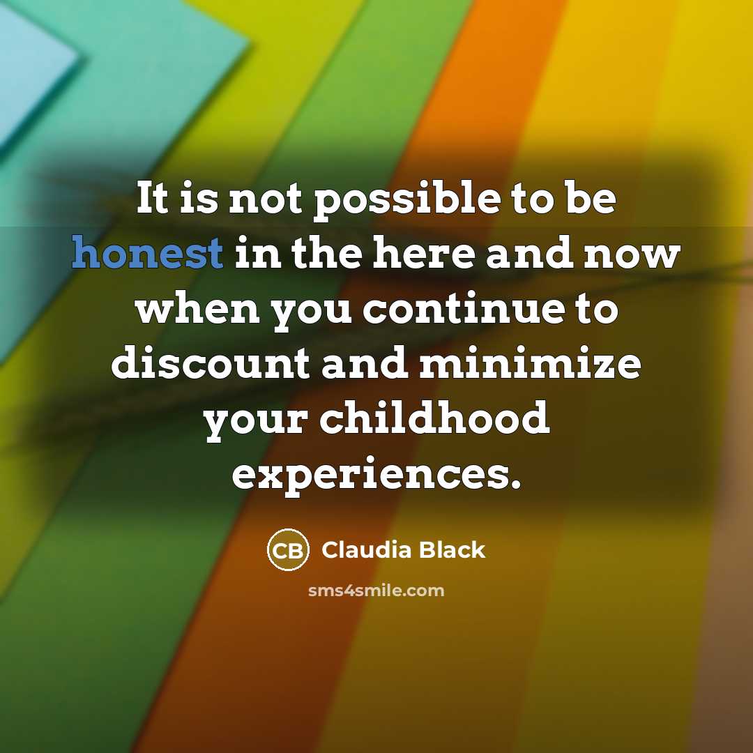 “It is not possible to be honest in the here…” quote by Claudia Black