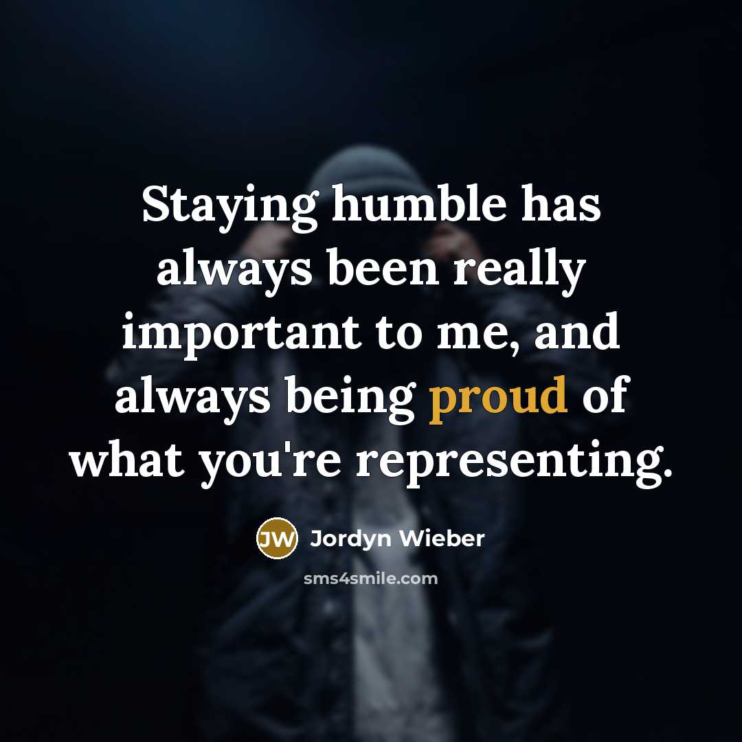 “Staying humble has always been really important to me, and…” quote by Jordyn Wieber