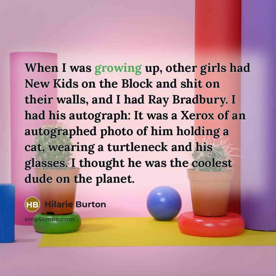 “When I was growing up, other girls had New Kids…” quote by Hilarie Burton