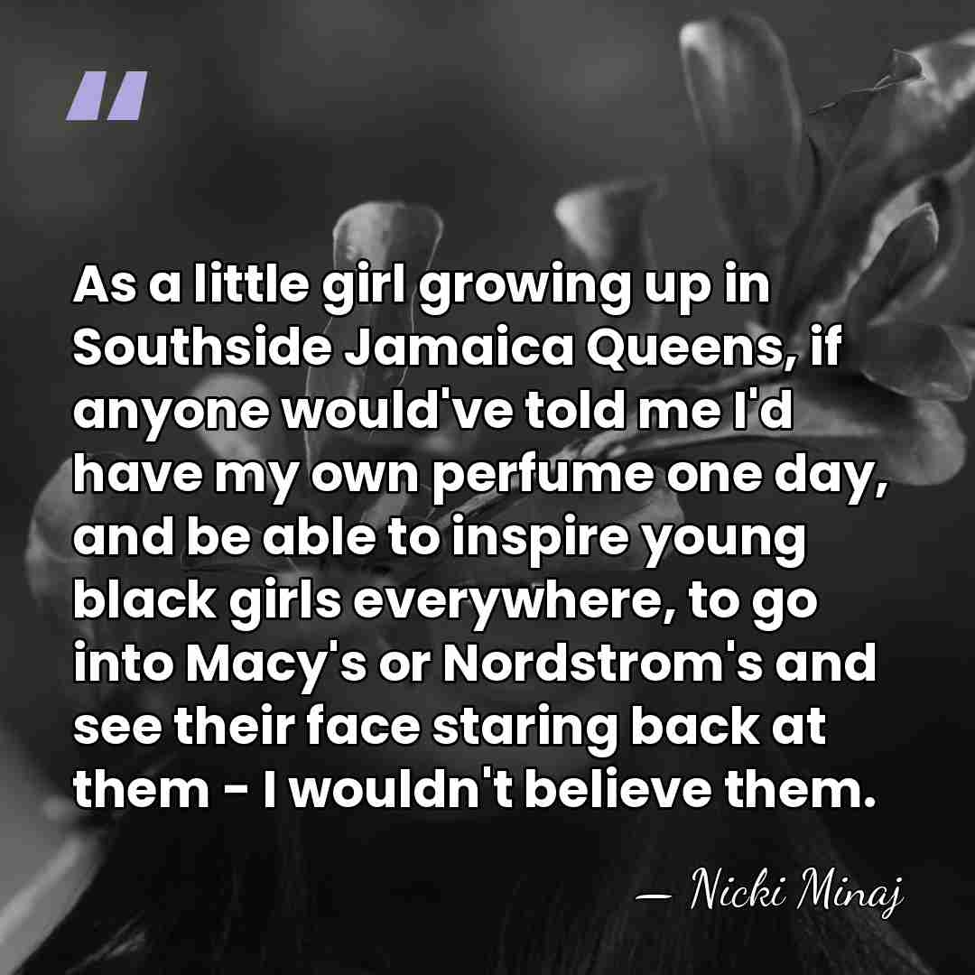 As a little girl growing up in Southside Jamaica Queens, if anyone&hellip; - Nicki Minaj