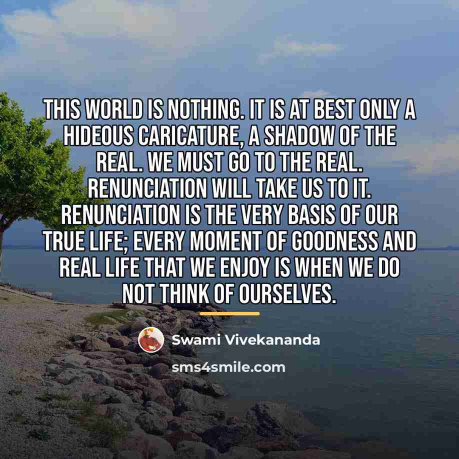 “This world is nothing. It is at best only a…” quote by Swami Vivekananda