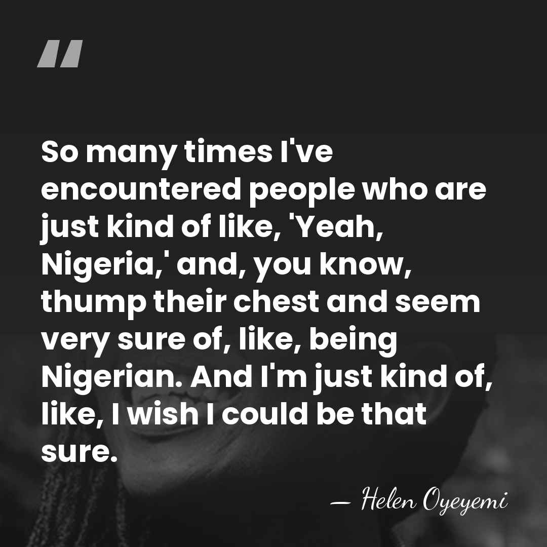 So many times I've encountered people who are just kind of like,&hellip; - Helen Oyeyemi