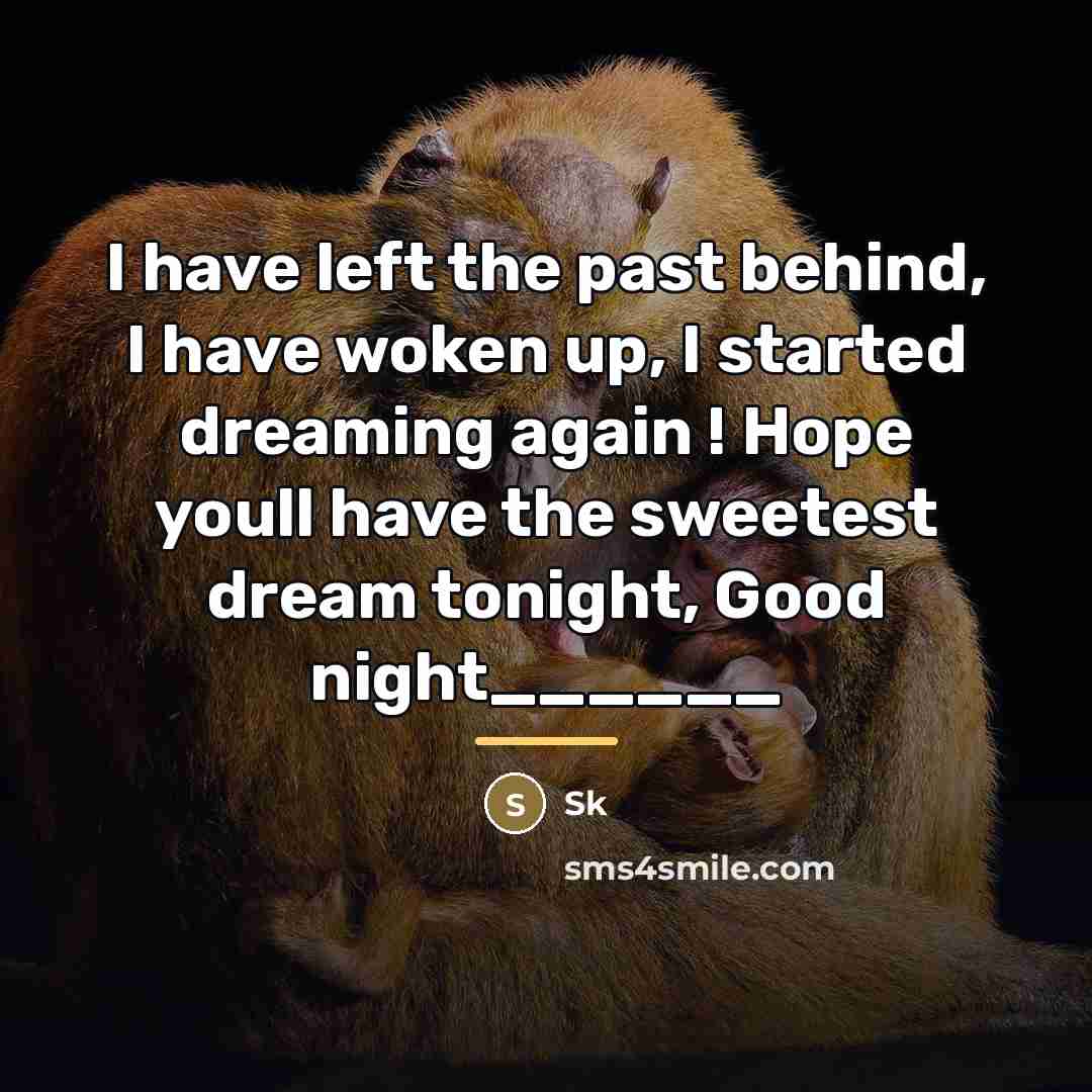 “I have left the past behind, I have woken up,…” quote by SK