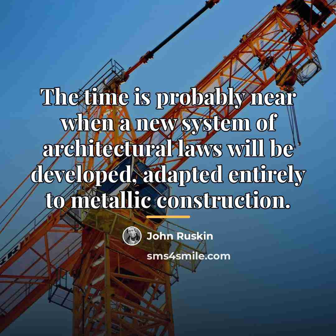 “The time is probably near when a new system of…” quote by John Ruskin