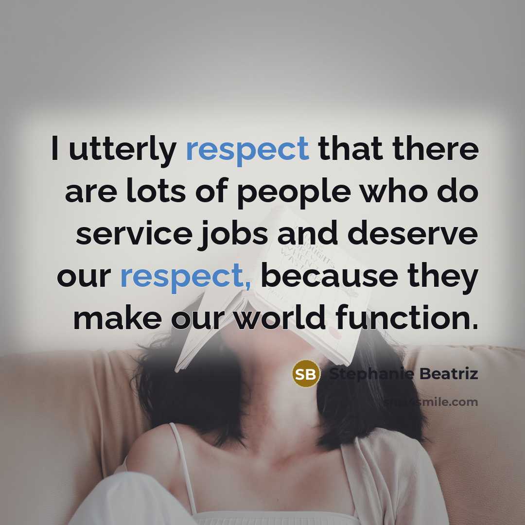 “I utterly respect that there are lots of people who…” quote by Stephanie Beatriz