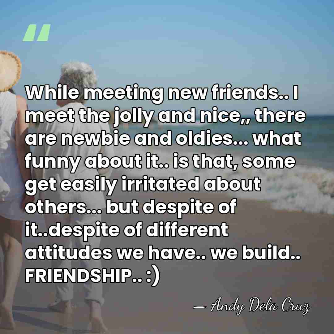 While meeting new friends.. I meet the jolly and nice,, there are&hellip; - Andy Dela Cruz