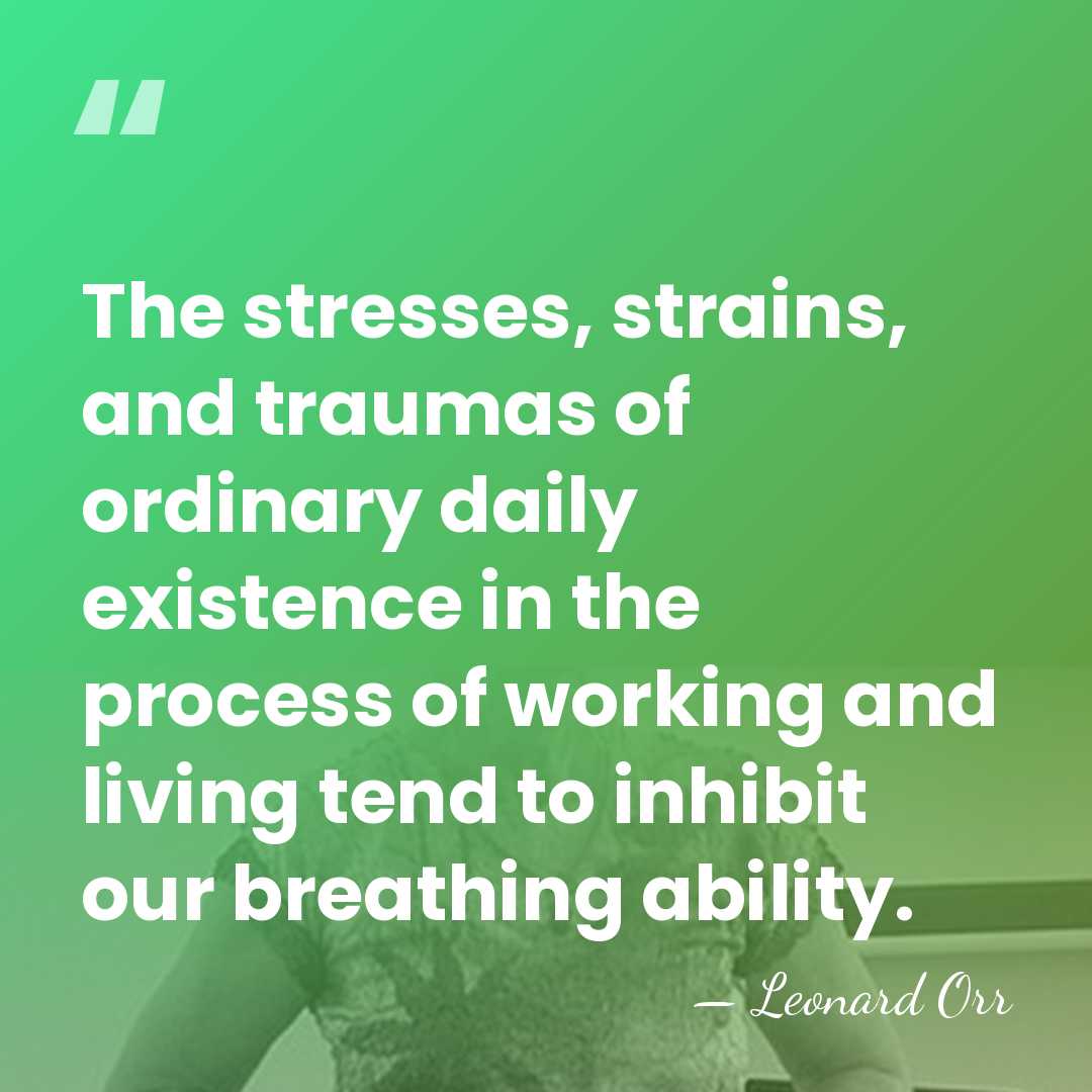 The stresses, strains, and traumas of ordinary daily existence in the process&hellip; - Leonard Orr