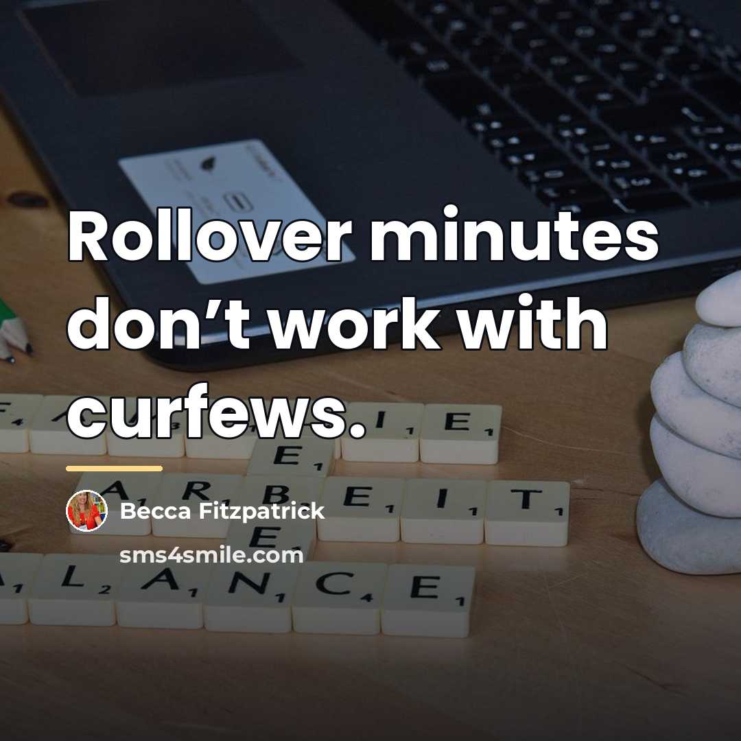 “Rollover minutes don’t work with curfews.…” quote by Becca Fitzpatrick