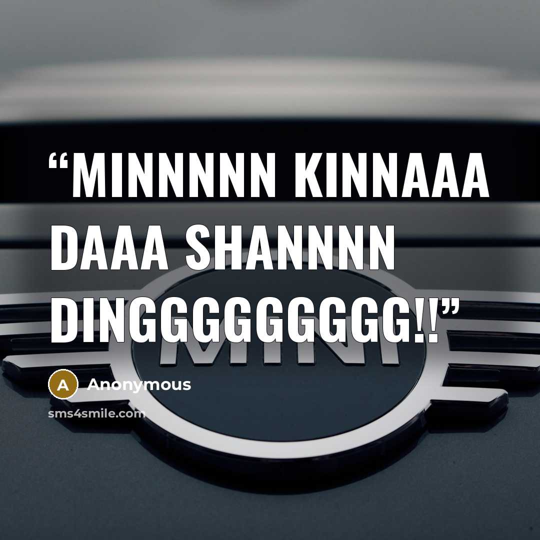 “MINNNNN KINNAAA DAAA SHANNNN DINGGGGGGGGG!!” quote by Anonymous