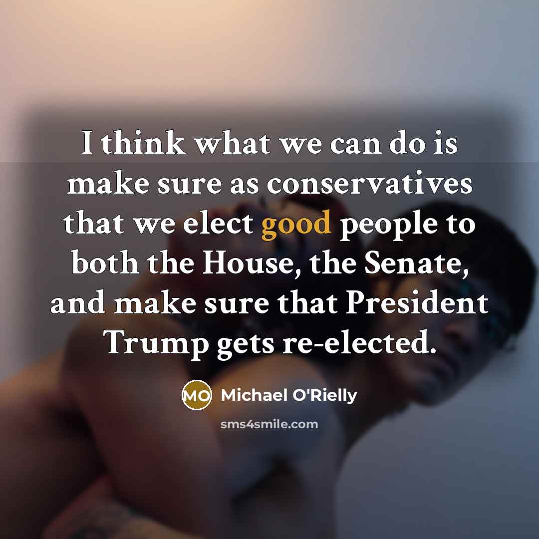 “I think what we can do is make sure as…” quote by Michael O'Rielly