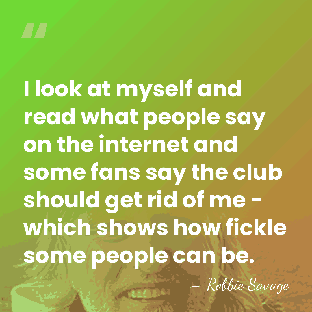 I look at myself and read what people say on the internet&hellip; - Robbie Savage