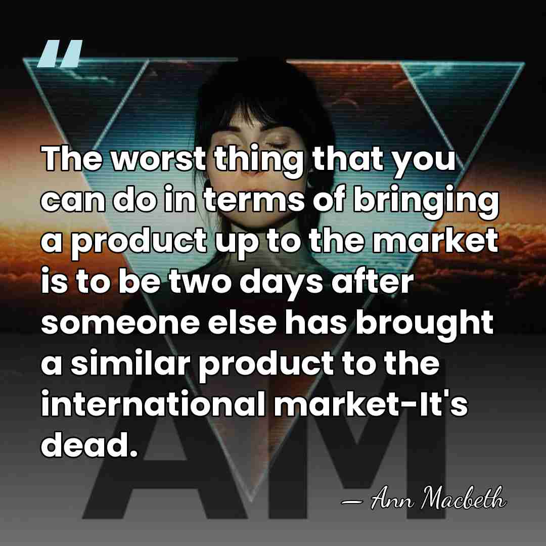 The worst thing that you can do in terms of bringing a&hellip; - Ann Macbeth