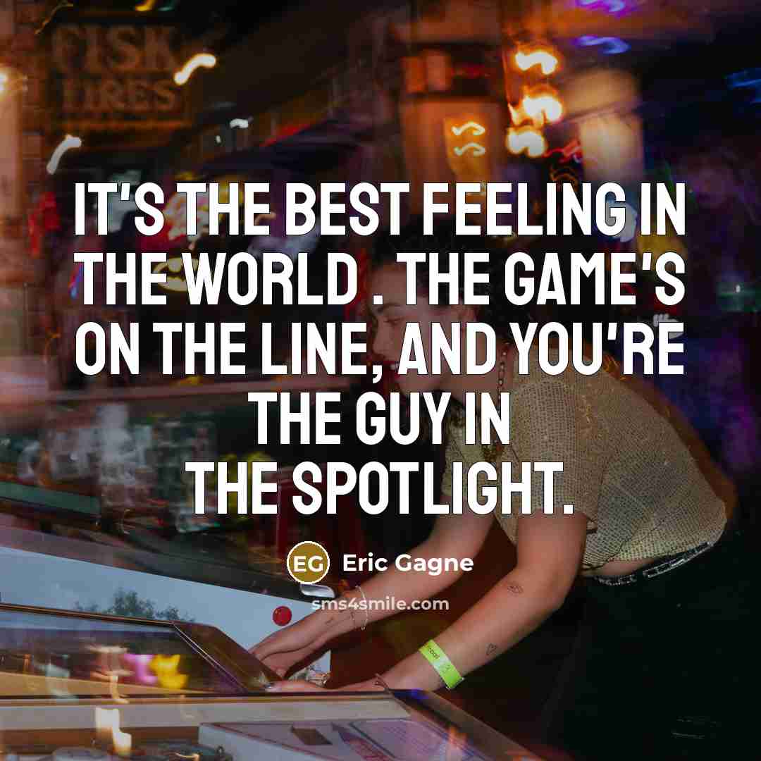 “It's the best feeling in the world . The game's…” quote by Eric Gagne