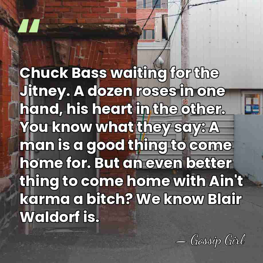 Chuck Bass waiting for the Jitney. A dozen roses in one hand,&hellip; - Gossip Girl