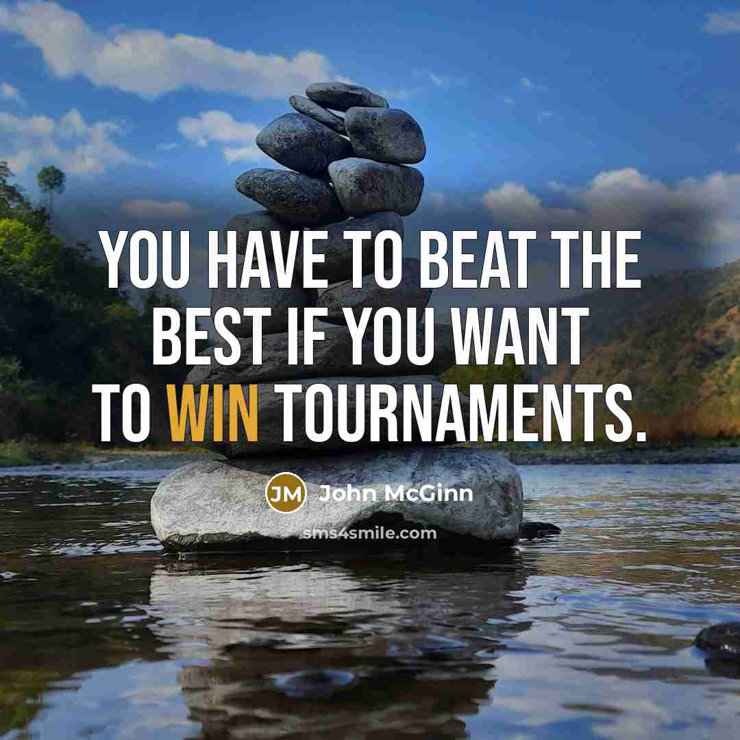 “You have to beat the best if you want to…” quote by John McGinn