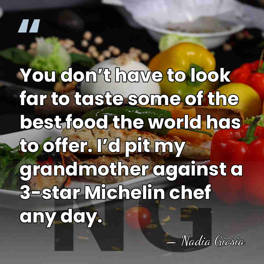 You don’t have to look far to taste some of the best&hellip; - Nadia Giosia