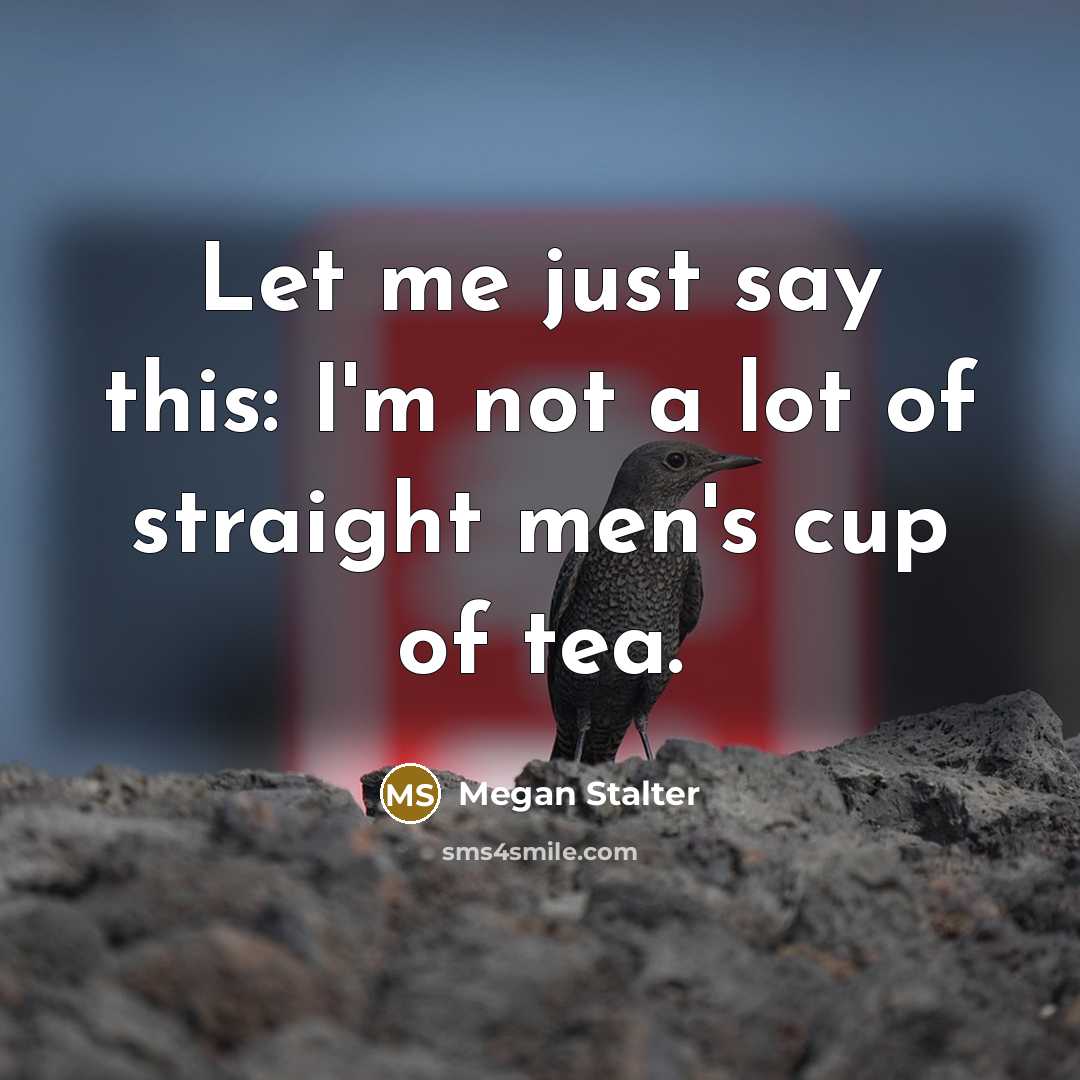 “Let me just say this: I'm not a lot of…” quote by Megan Stalter