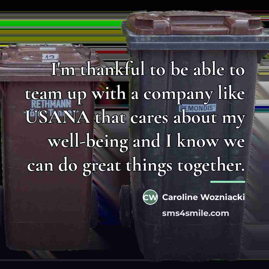 “I'm thankful to be able to team up with a…” quote by Caroline Wozniacki