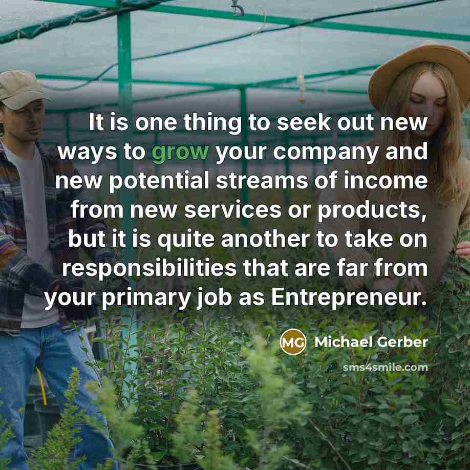 “It is one thing to seek out new ways to…” quote by Michael Gerber