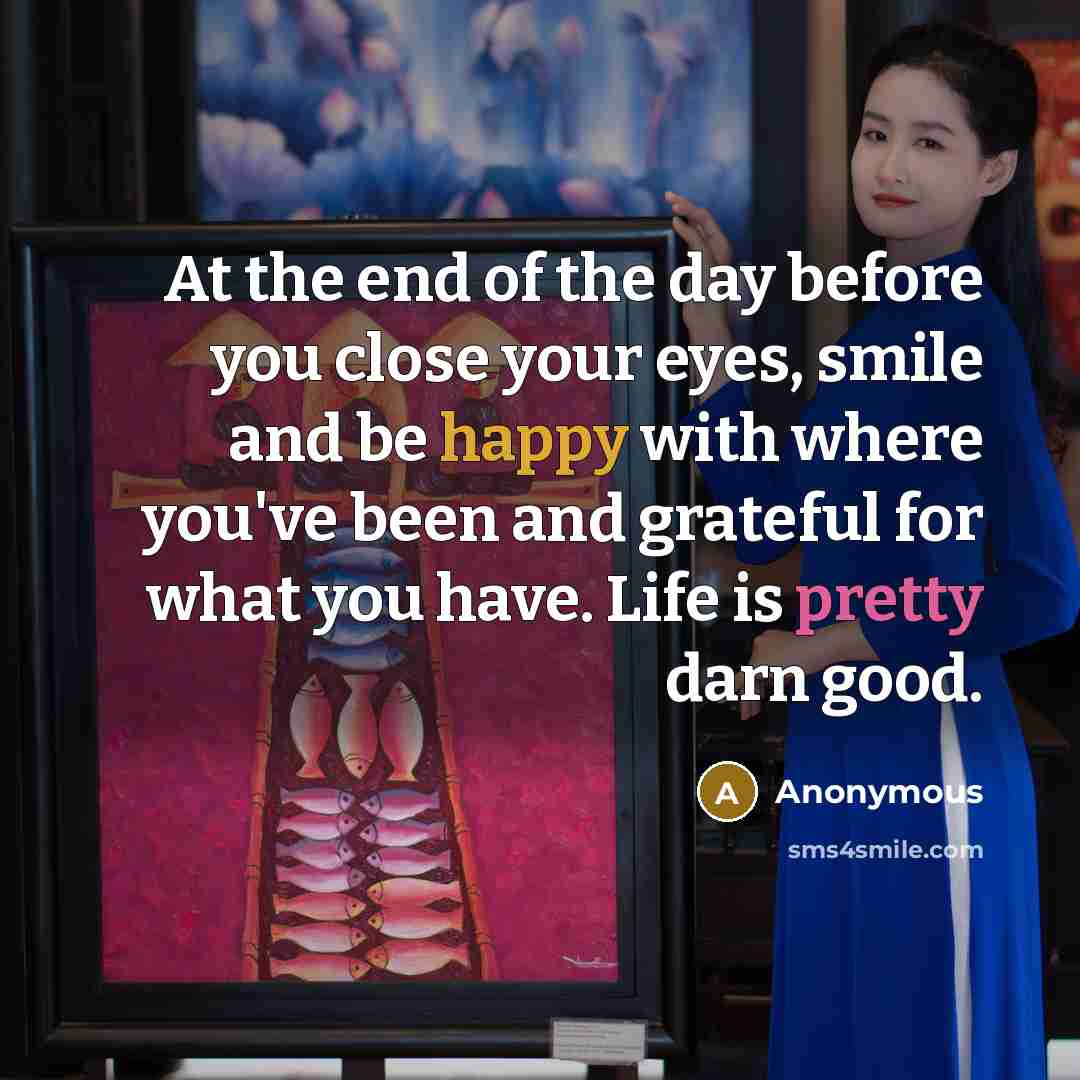 “At the end of the day before you close your…” quote by Anonymous