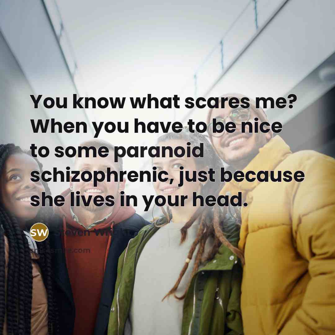 “You know what scares me? When you have to be…” quote by Steven Wright