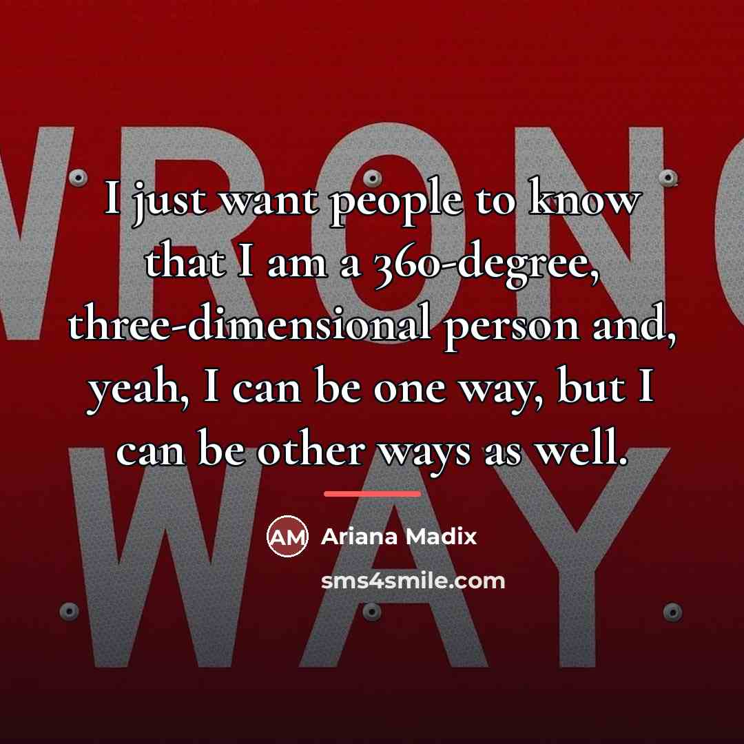 “I just want people to know that I am a…” quote by Ariana Madix