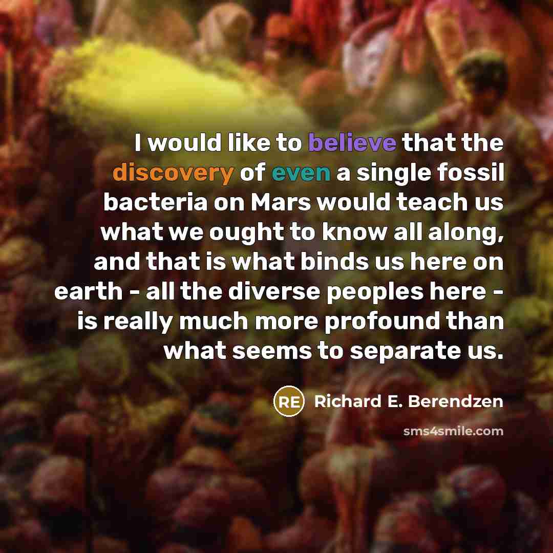 “I would like to believe that the discovery of even…” quote by Richard E. Berendzen