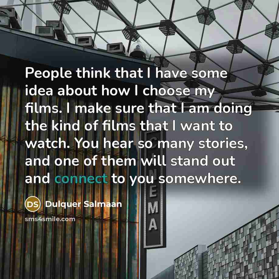 “People think that I have some idea about how I…” quote by Dulquer Salmaan