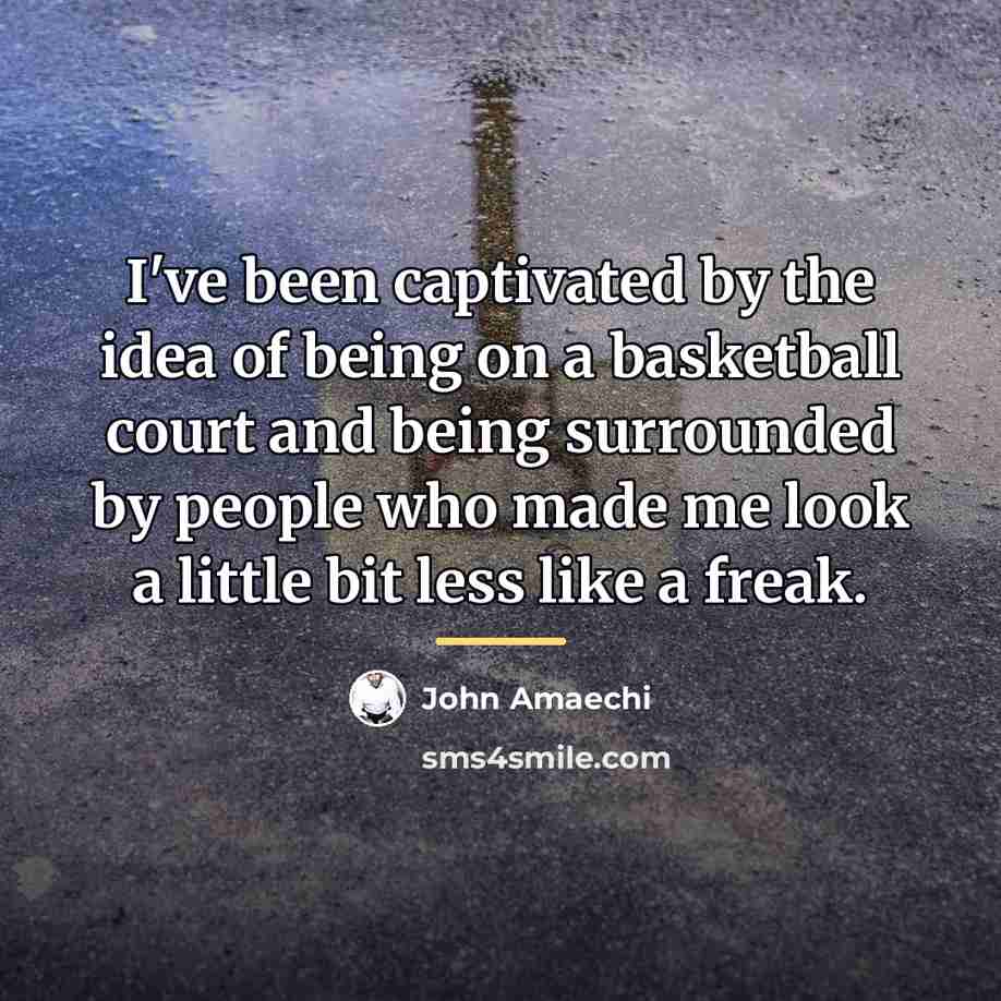 “I've been captivated by the idea of being on a…” quote by John Amaechi