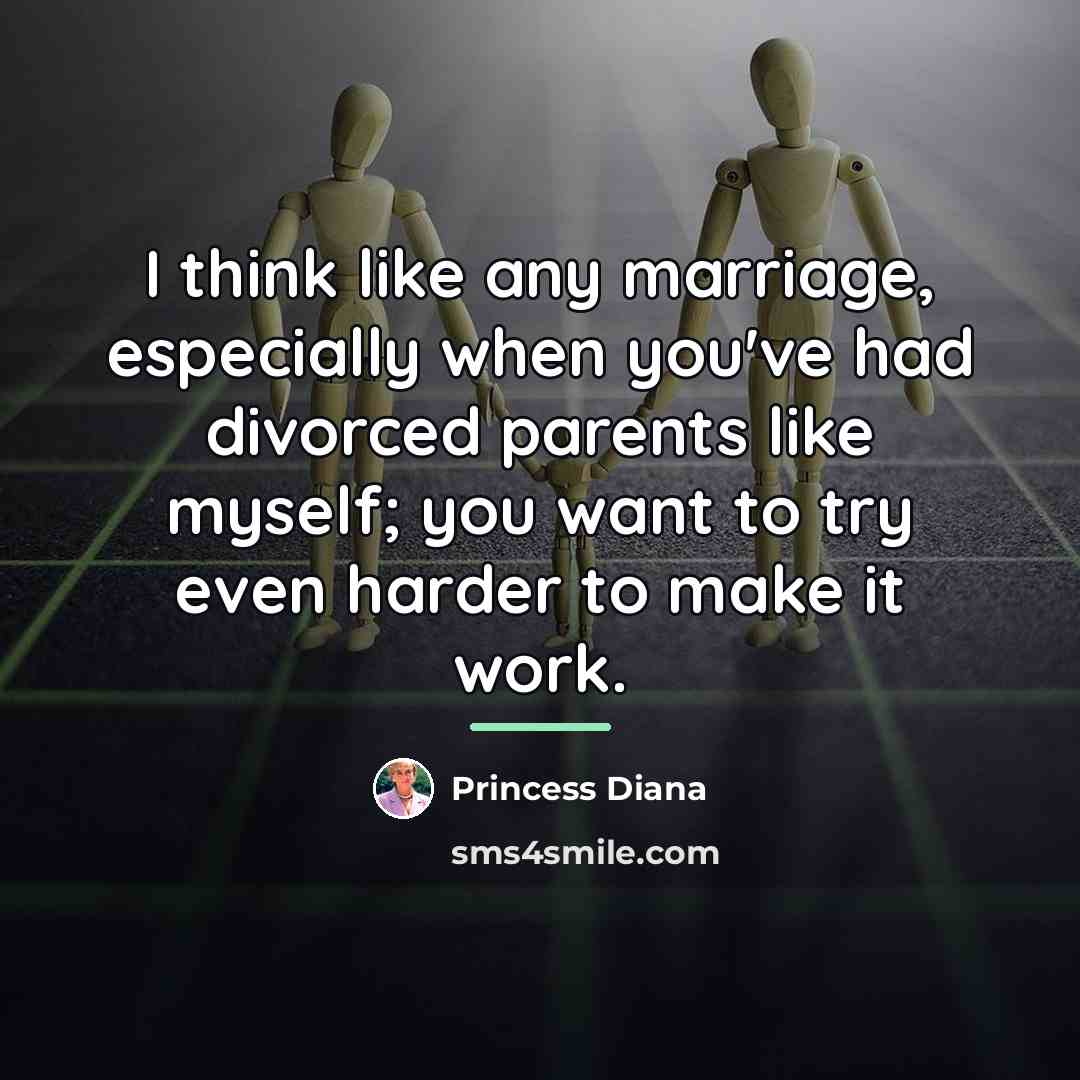 “I think like any marriage, especially when you've had divorced…” quote by Princess Diana