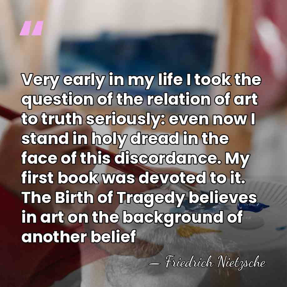 Very early in my life I took the question of the relation&hellip; - Friedrich Nietzsche