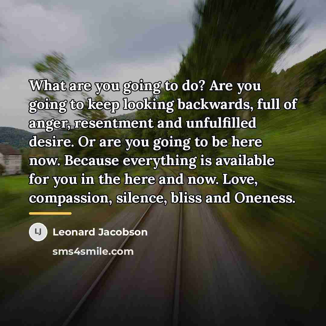 “What are you going to do? Are you going to…” quote by Leonard Jacobson