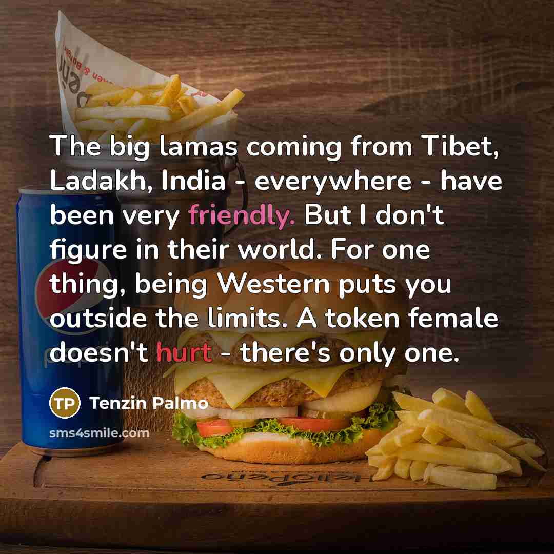 “The big lamas coming from Tibet, Ladakh, India - everywhere…” quote by Tenzin Palmo