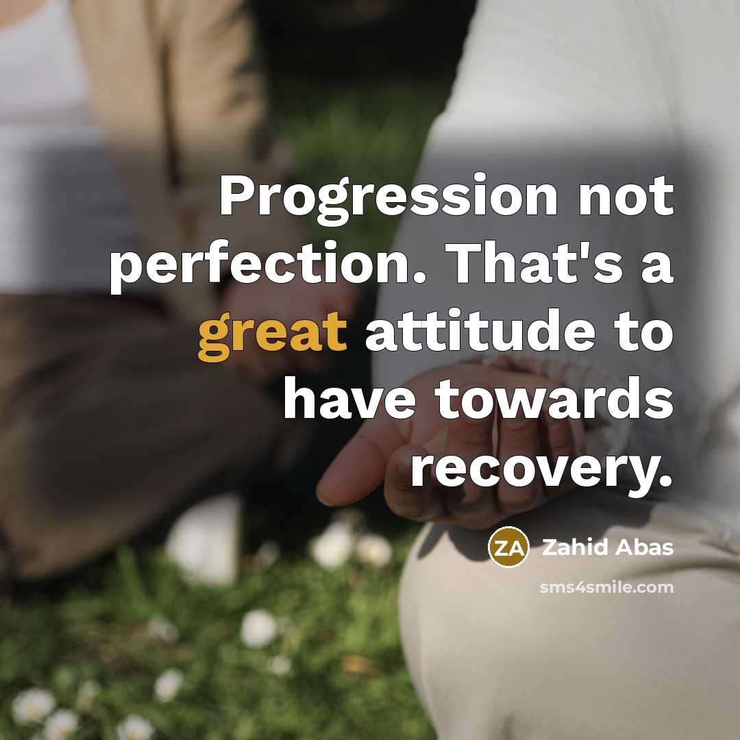 “Progression not perfection. That's a great attitude to have towards…” quote by Zahid Abas