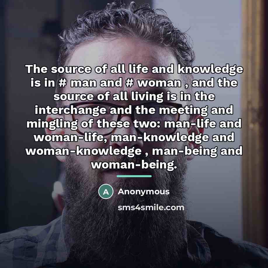 “The source of all life and knowledge is in #…” quote by Anonymous
