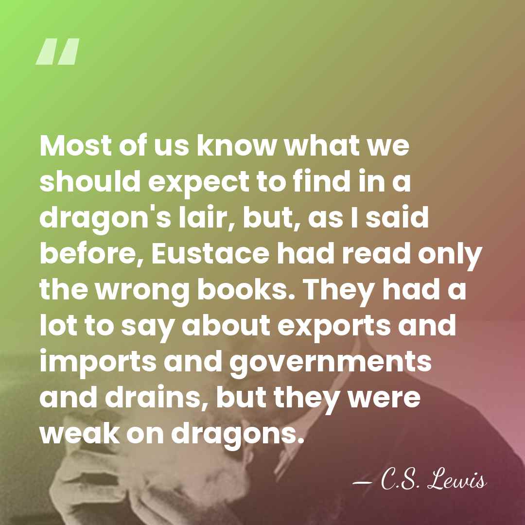 Most of us know what we should expect to find in a&hellip; - C.S. Lewis